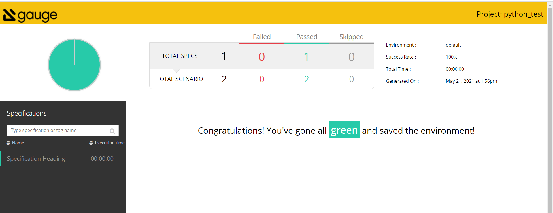 gauge 自动化测试框架 gauge+python+VS Code 环境搭建 测试派